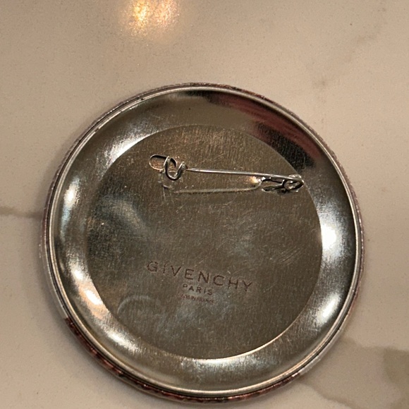 Givenchy Art Button Pin - Picture 2 of 2